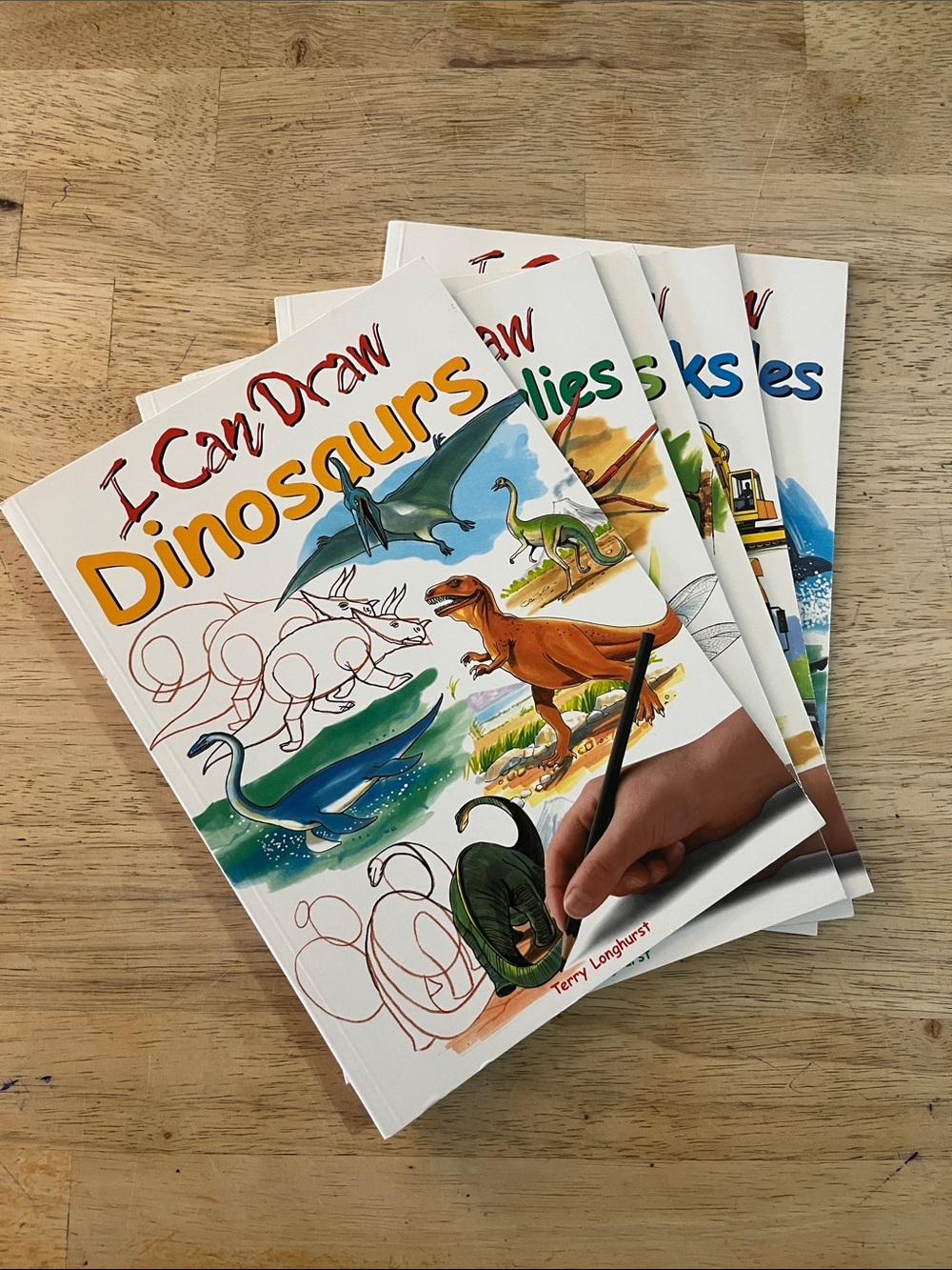 I Can Draw Bundle of Five Children's Drawing Instruction Booklets